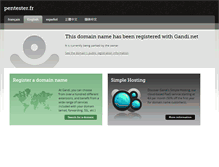 Tablet Screenshot of pentester.fr